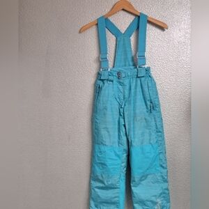 Weatherproof 32° Baby Blue Ski/Snow Pants With A Detatchable Bib   Size S